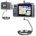 Touch Screen Scales D-957 Stainless Steel Hanging Receipts and Labels
