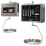 PC Scales CS-2255 Stainless Steel Hanging 2" Labels (or Receipts) Linerless Autocutter