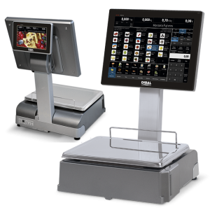 PC Scales Double Body CS-2255 2" Labels (or Receipts) Linerless Autocutter