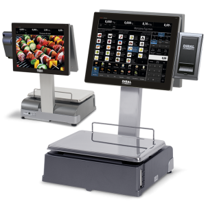 PC Scales CS-2257 Neo UX Double Body Receipts and Labels