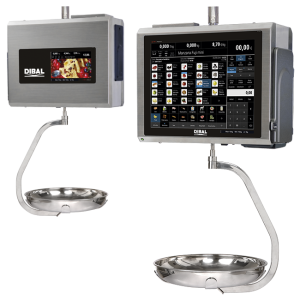 PC Scales CS-2255 Stainless Steel Hanging 2" Labels (or Receipts) Linerless Autocutter